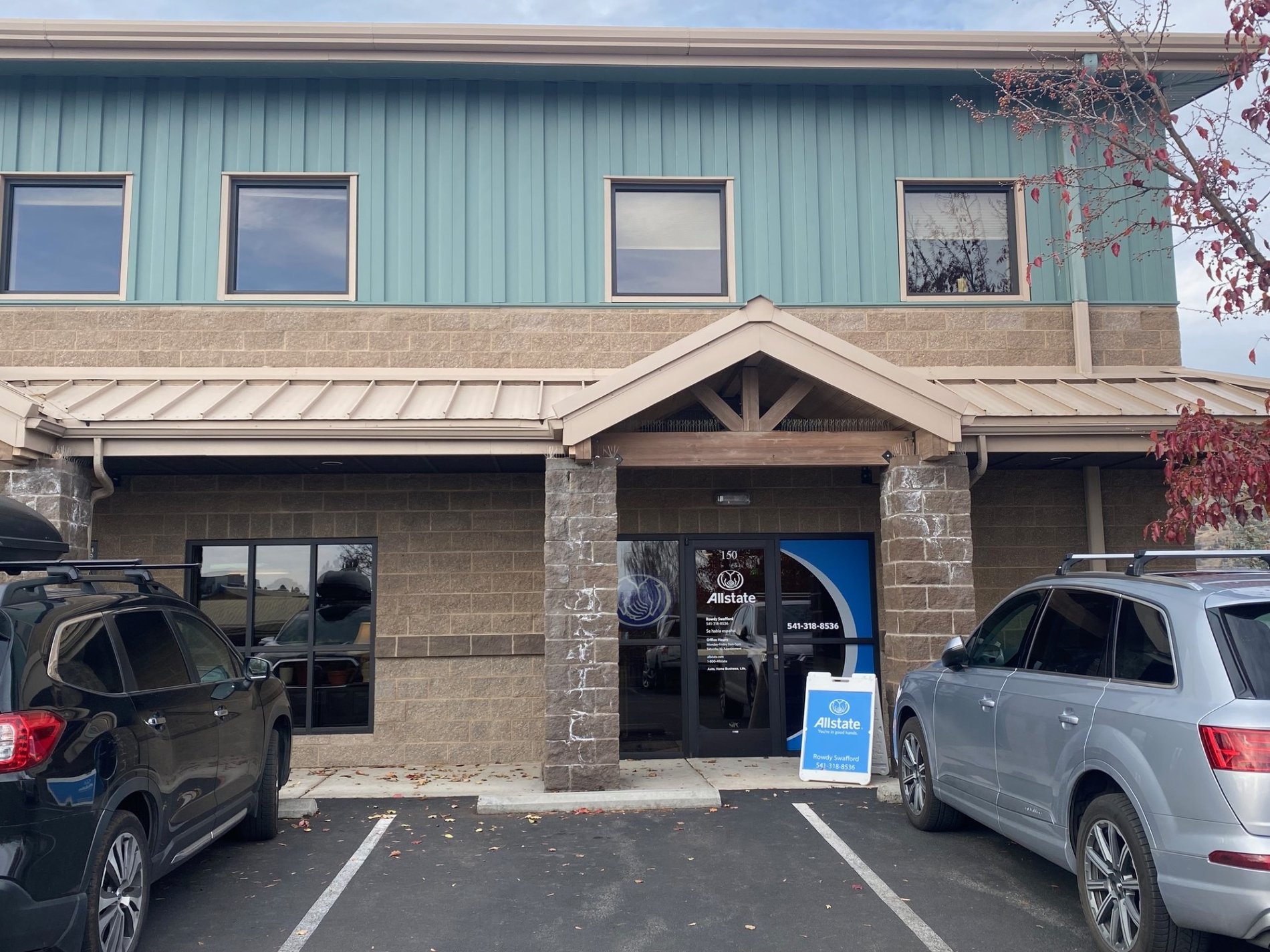 Front of office location