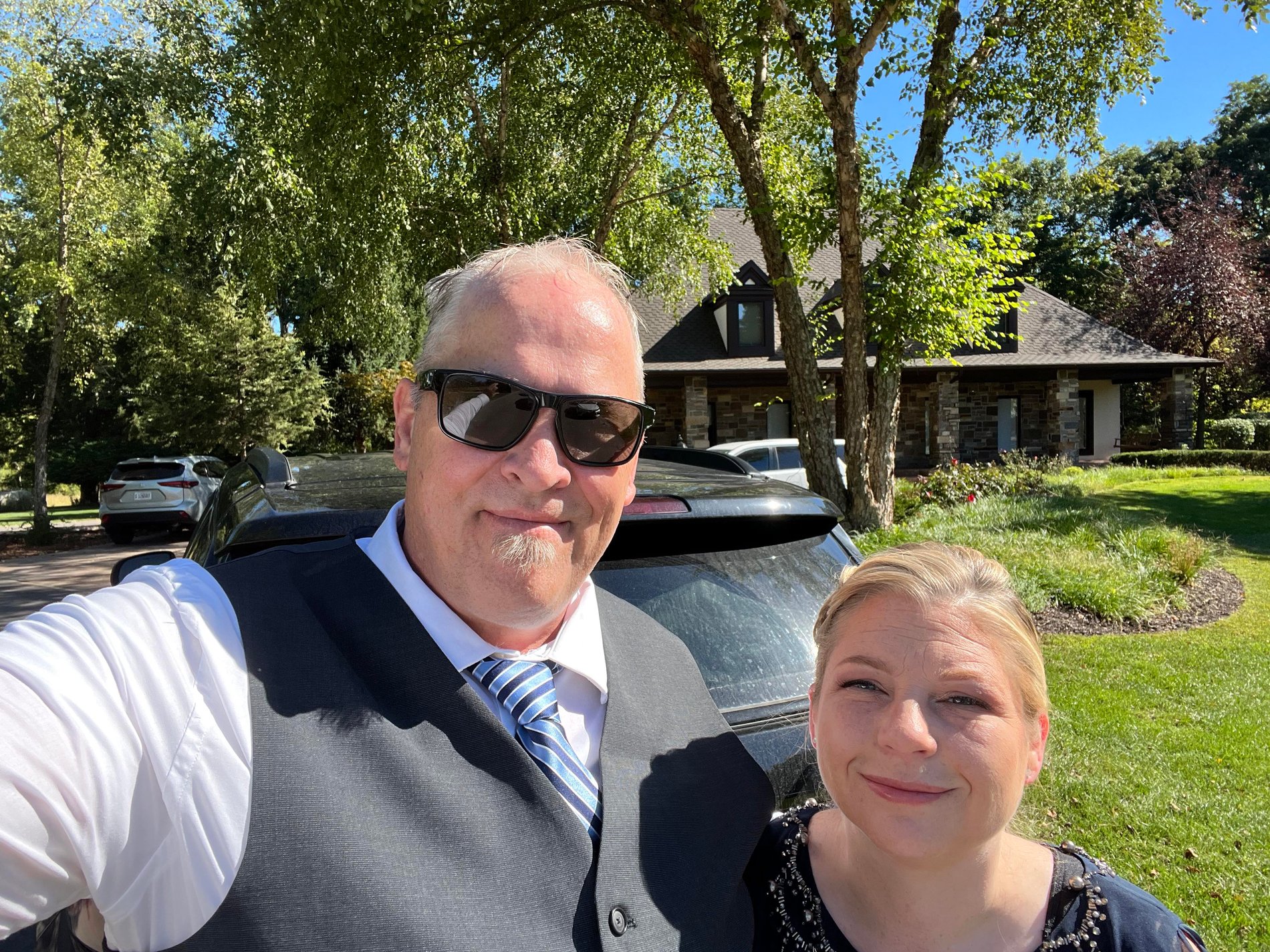 Our daughters wedding day