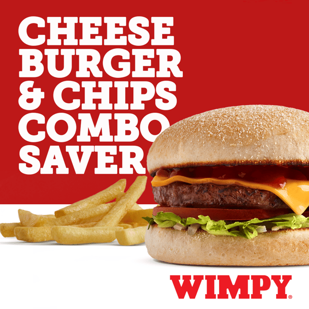 Image of Wimpy Cheeseburger & Chips Combo Saver