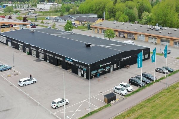 Bilbesiktning i Västerås (Bäckby)