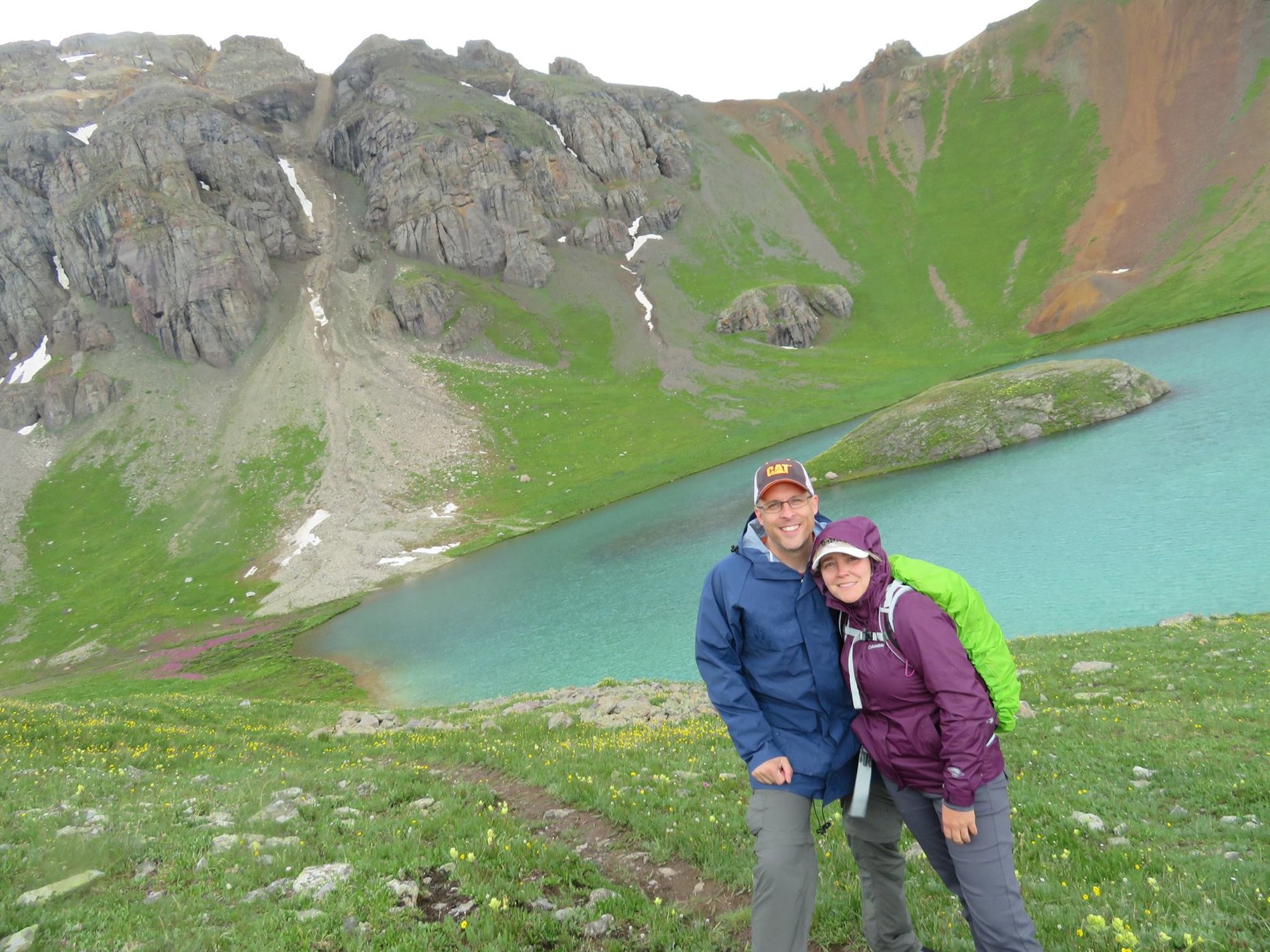 Hiking at Ice Lakes