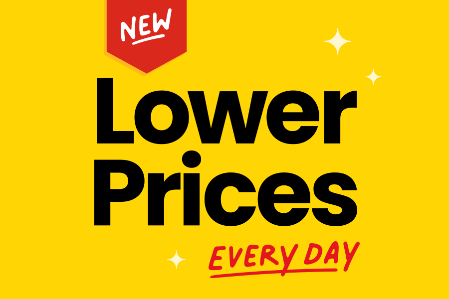 new lower prices everyday