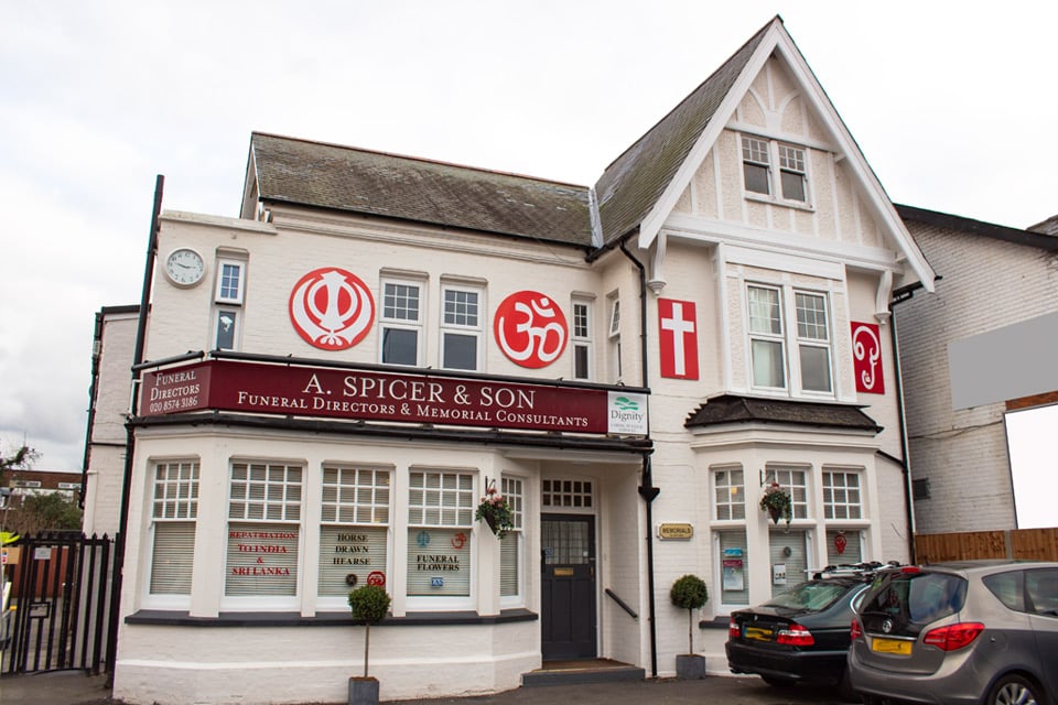 A Spicer & Son Funeral Directors in Southall