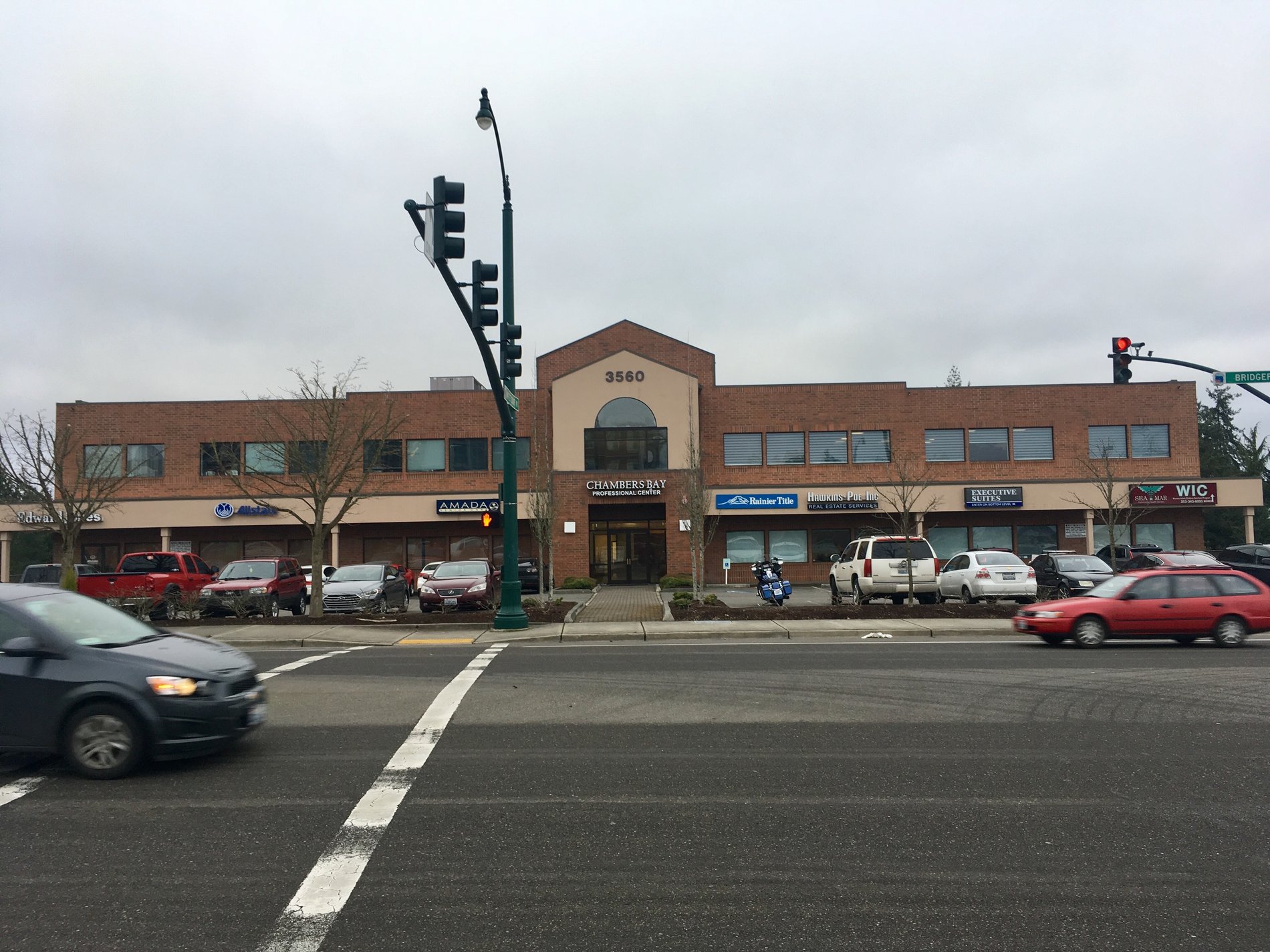 Our office at the Chambers Bay Professional Center.