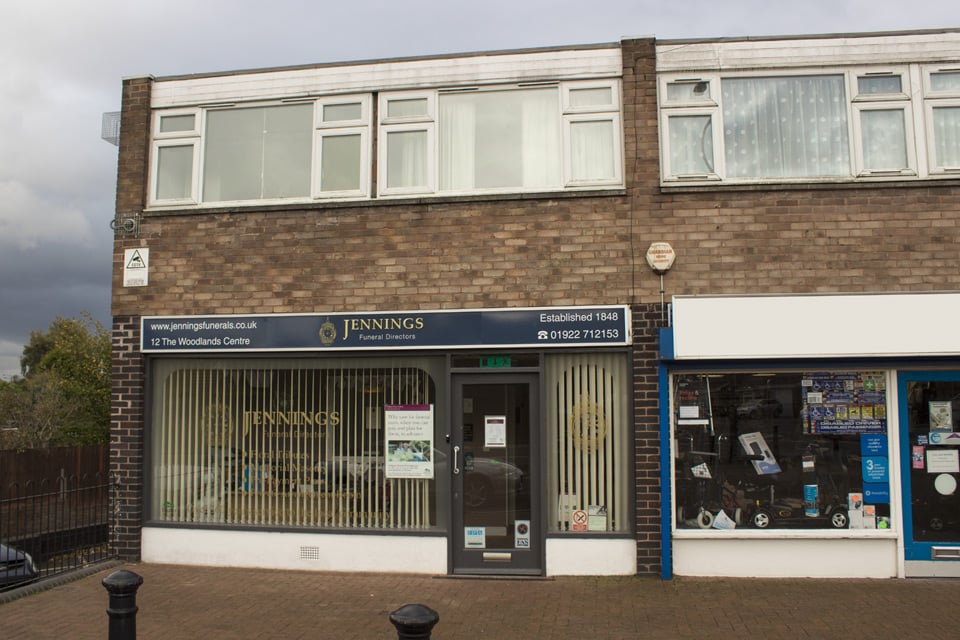 Jennings Funeral Directors in Wood Lane, Willenhall, Wolverhampton
