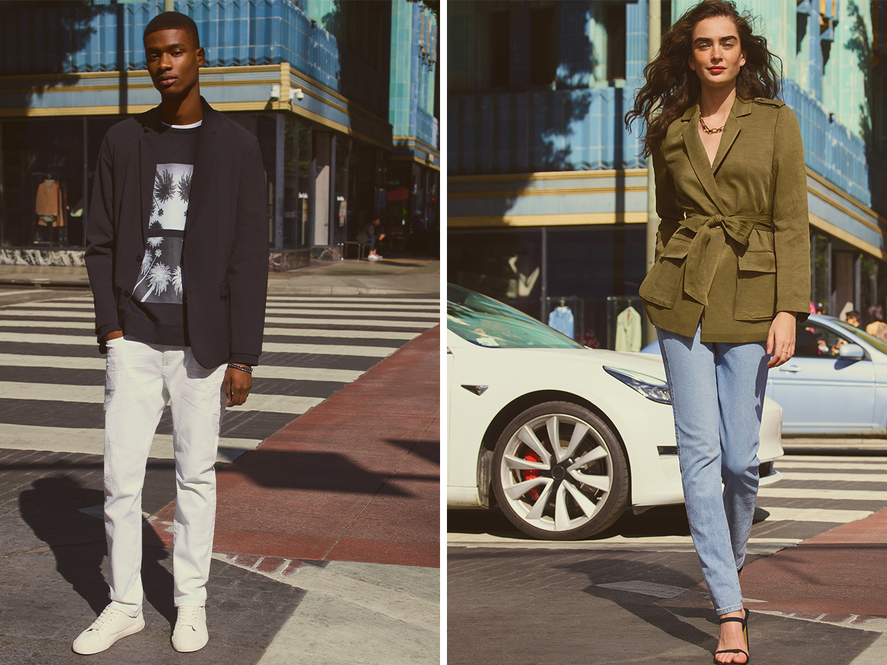 Shop men's and women's jeans at Express online or in-store