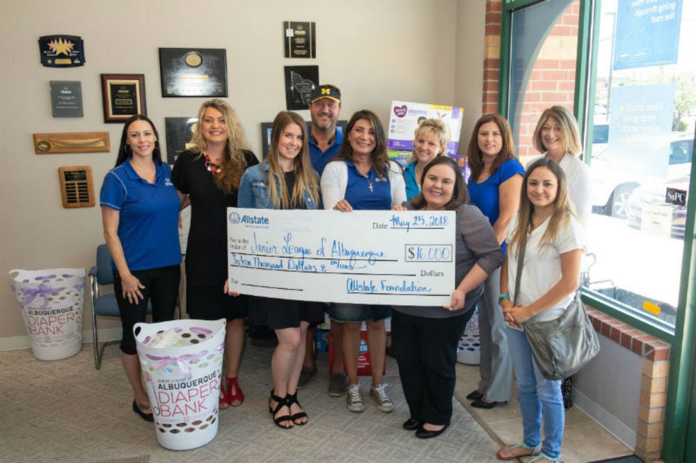 The Junior League of Albuquerque received an Allstate Foundation Helping Hands grant.
