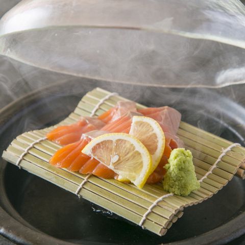 瞬間スモークサーモン