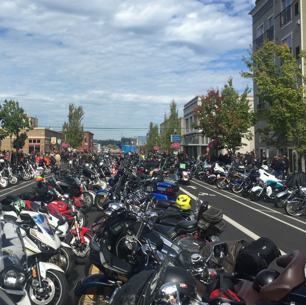 Having fun at the Oyster Run!