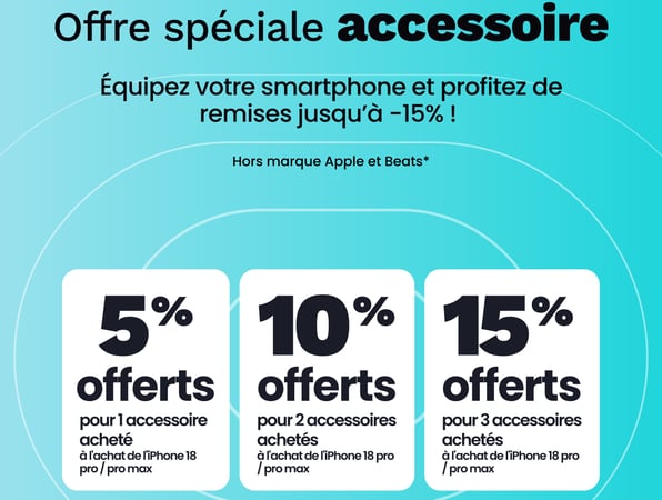 Offre spéciale ACCESSOIRE