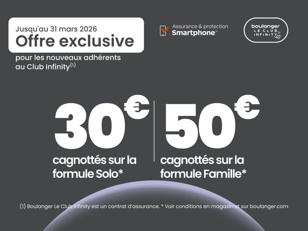 Du 01 au 31 mars 2026, 30€ pour l’abonnement Solo, et 50€ pour l’abonnement Famille.