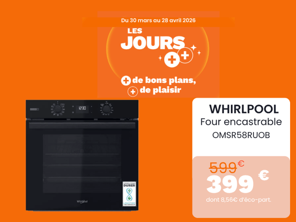 Four encastrable WHIRLPOOL OMSR58RU0B