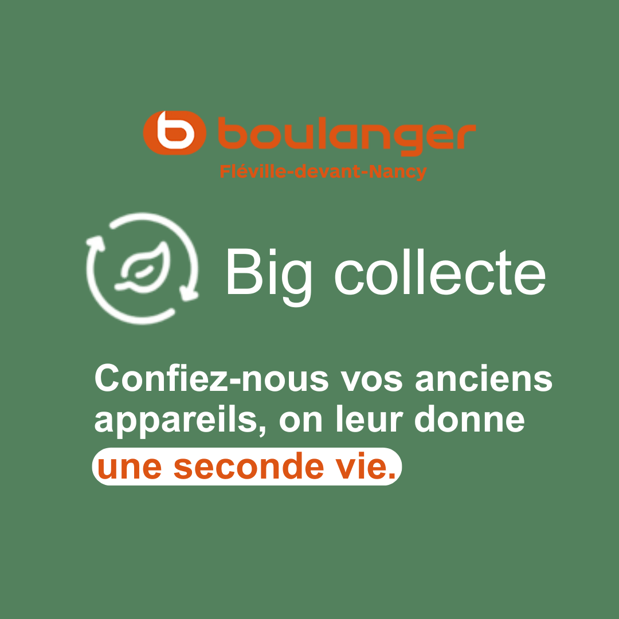 ♻ Donnez une nouvelle vie à vos appareils avec la Big Collecte ♻