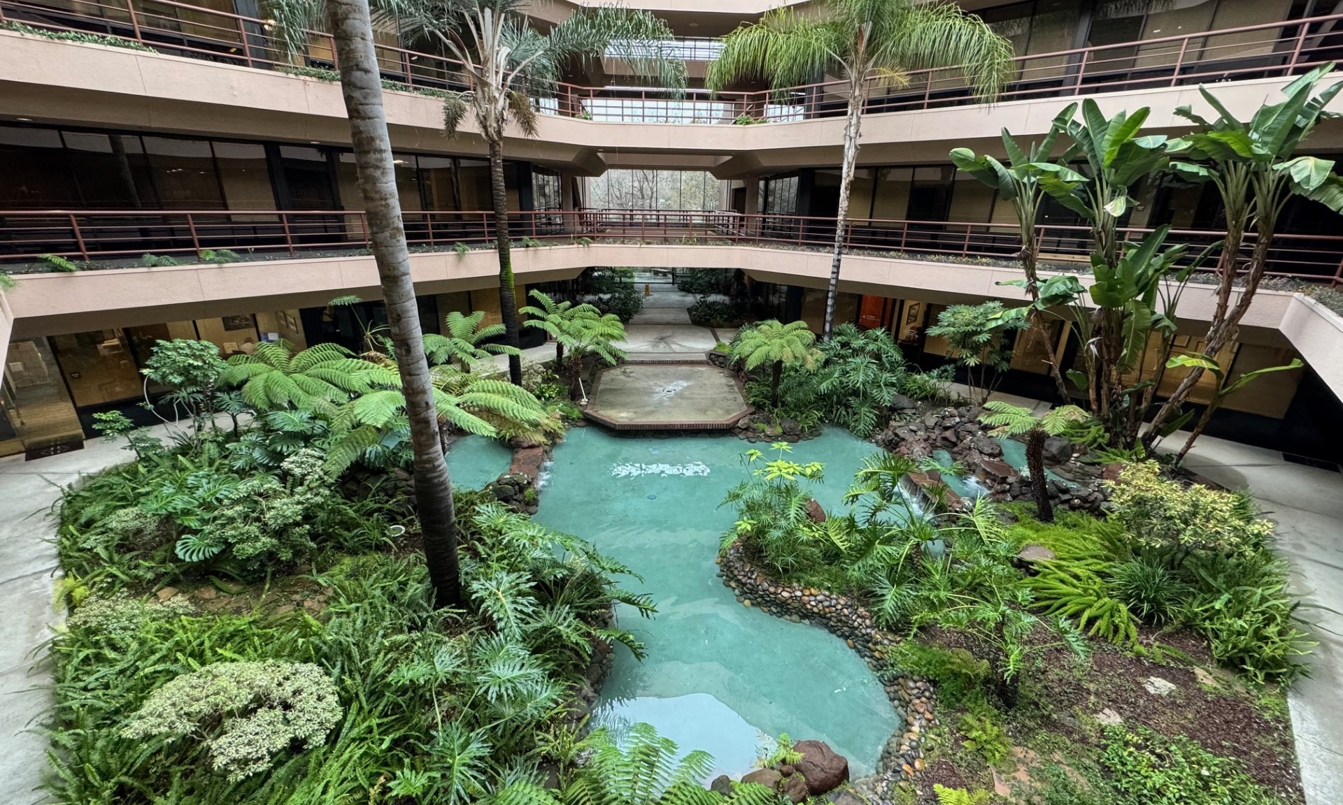 Our office is on the 2nd floor in the far corner across from the elevators.