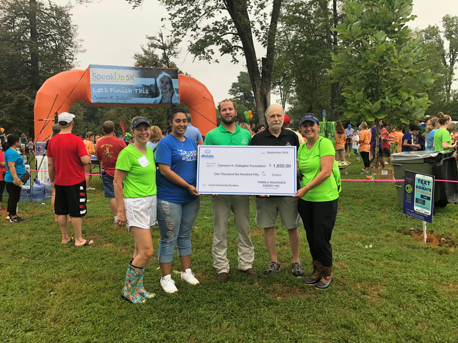 SpeakUp5K in 2017