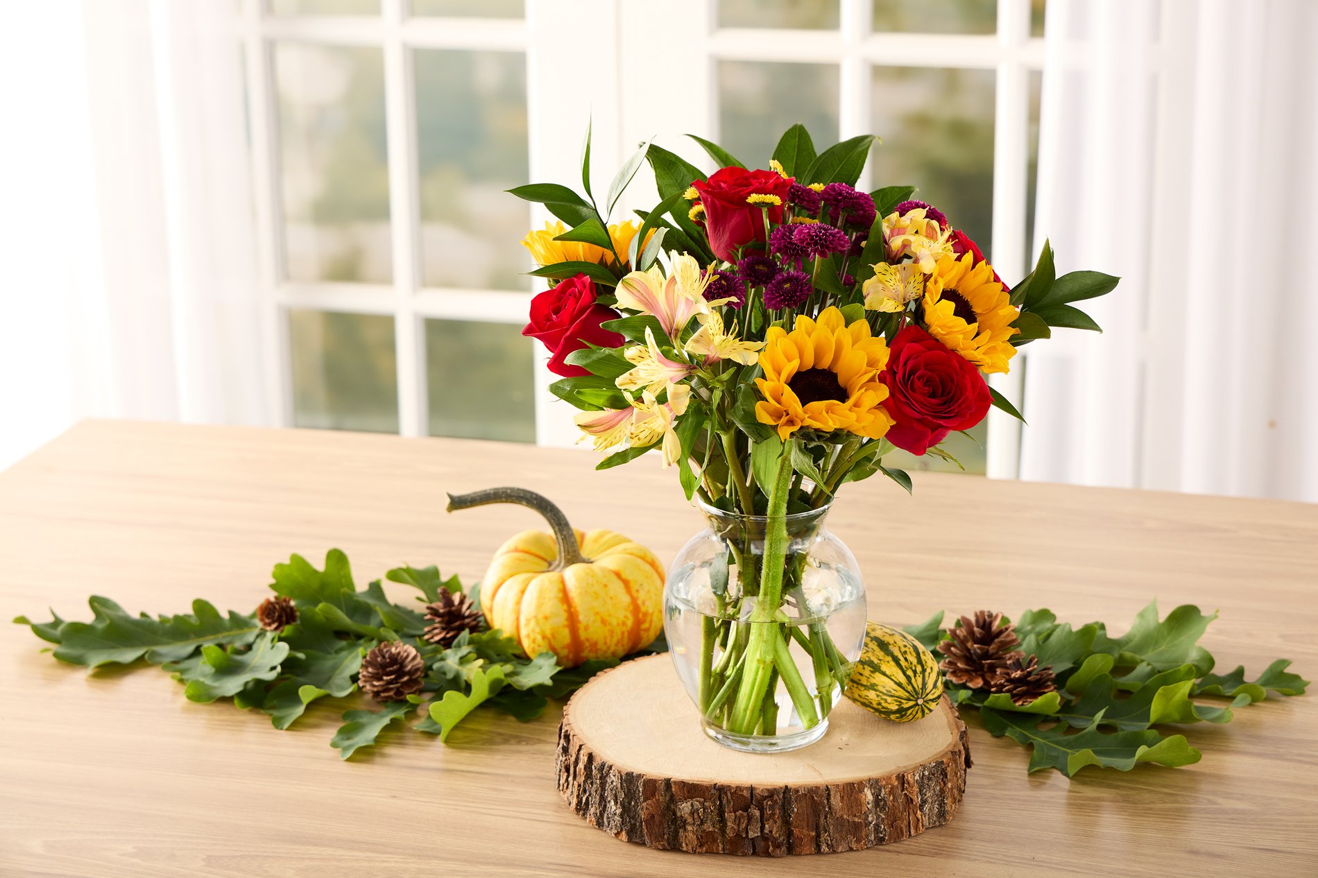 thanksgiving and fall flowers