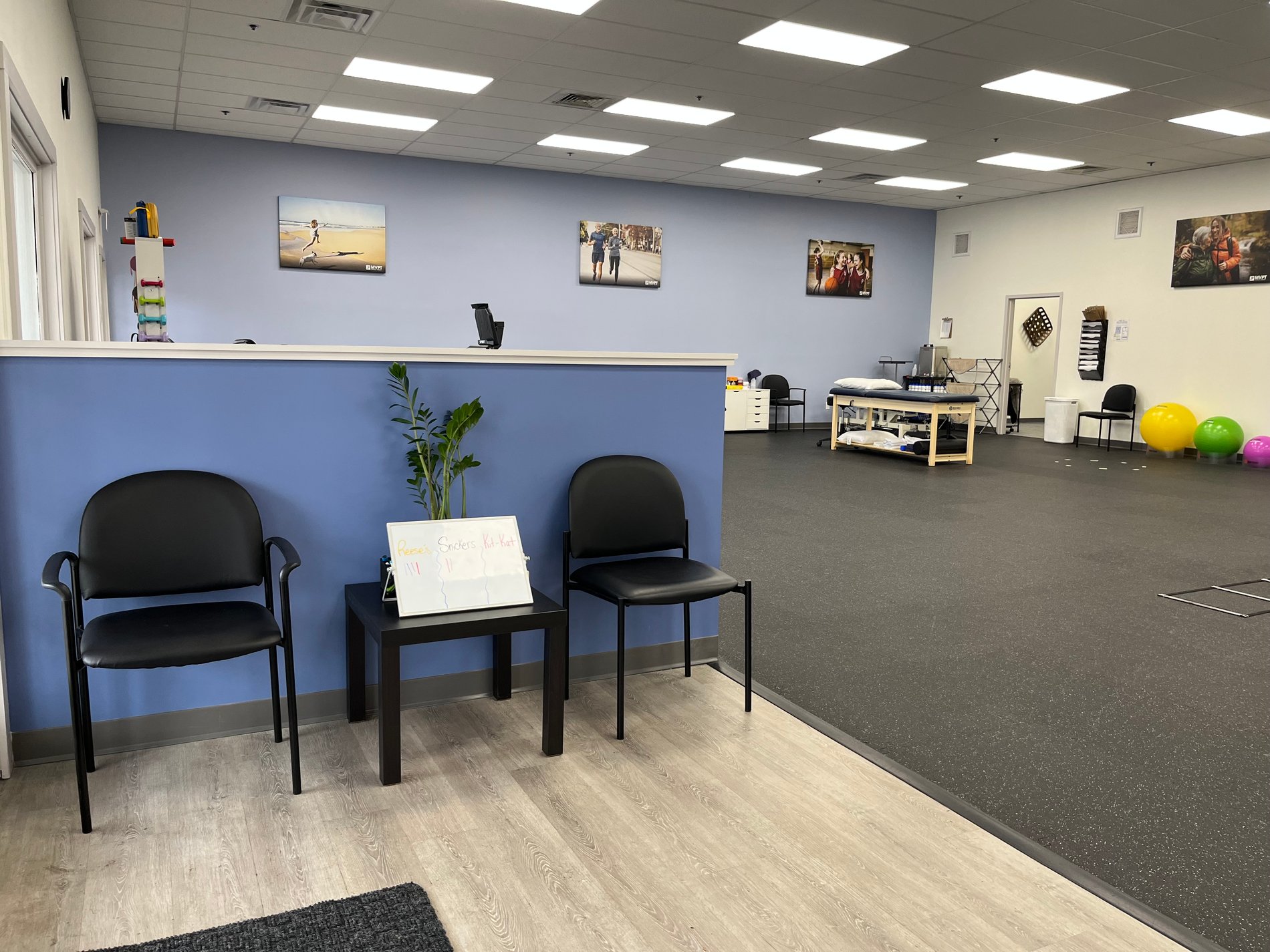 MVPT Physical Therapy - Biddeford Maine Waiting Area
