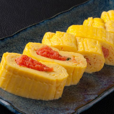 県産鶏卵 明太出汁巻きたまご