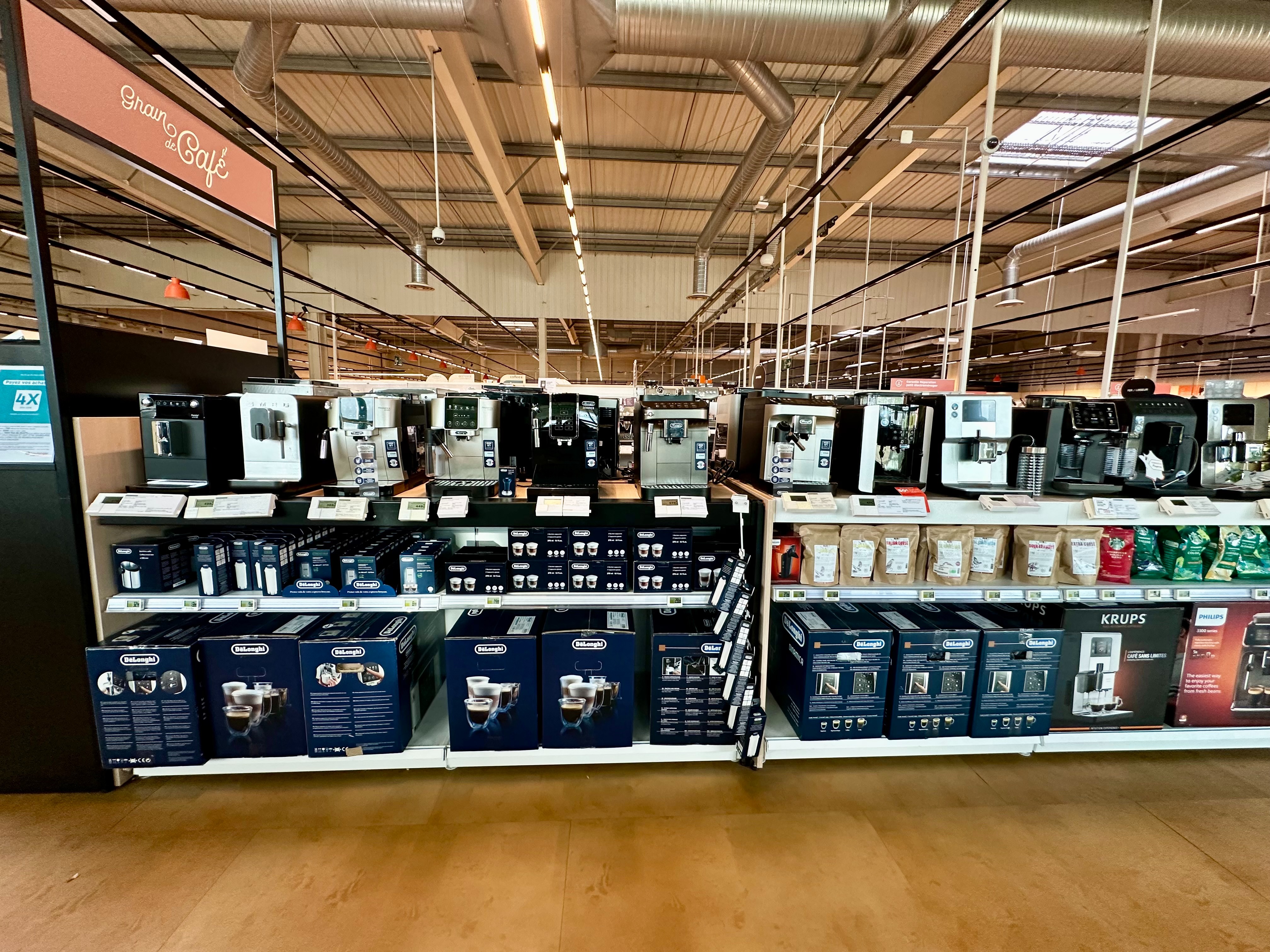 Espace broyeurs magasin Boulanger Saint Etienne Villars