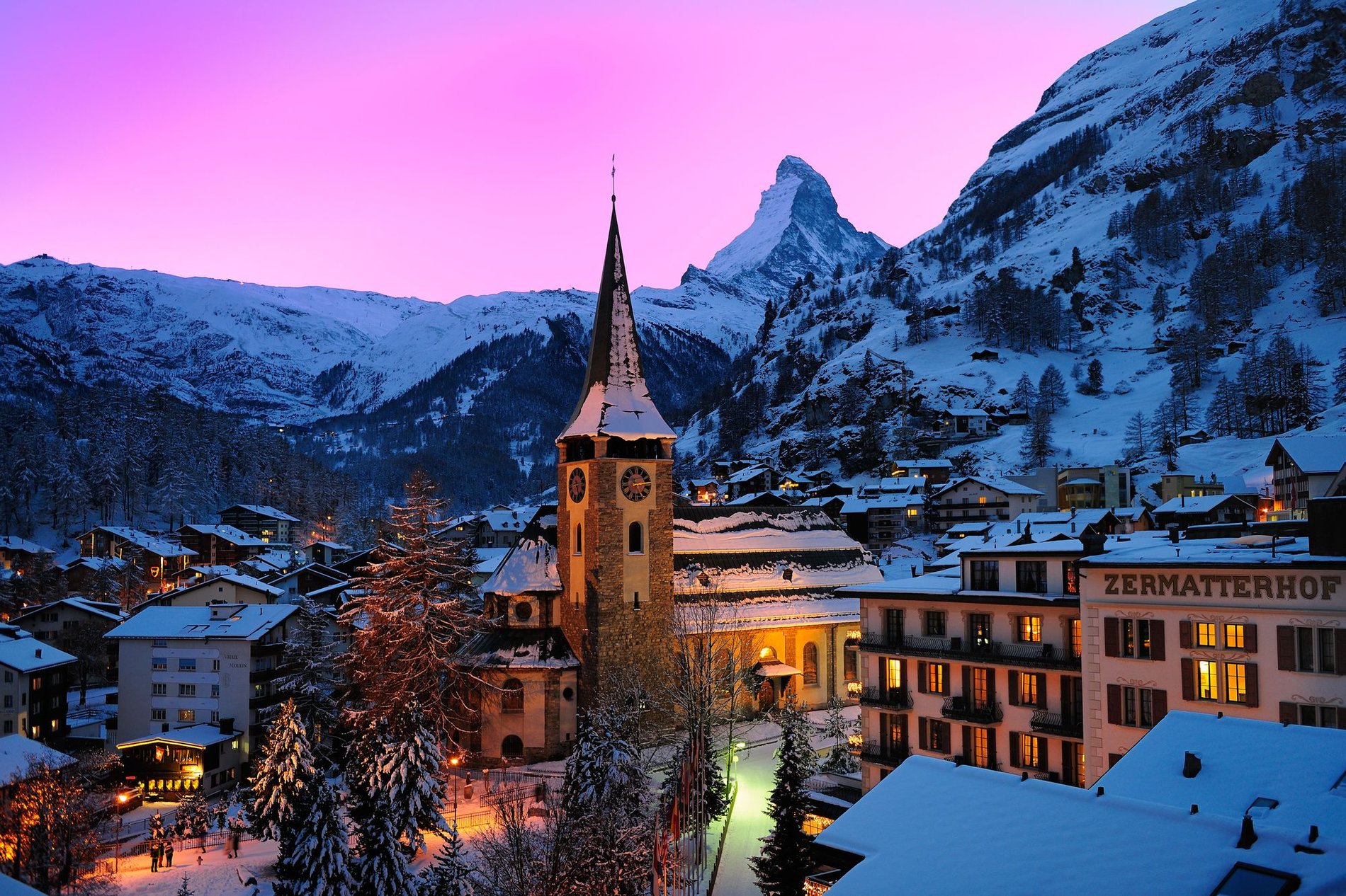 Zermatterhof à l'extérieur