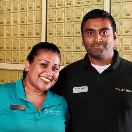 Female and Male Associate Store Owner