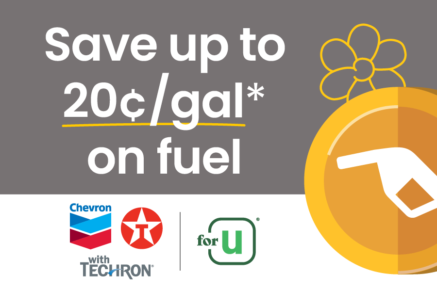 save up to twenty cents per gallon on fuel