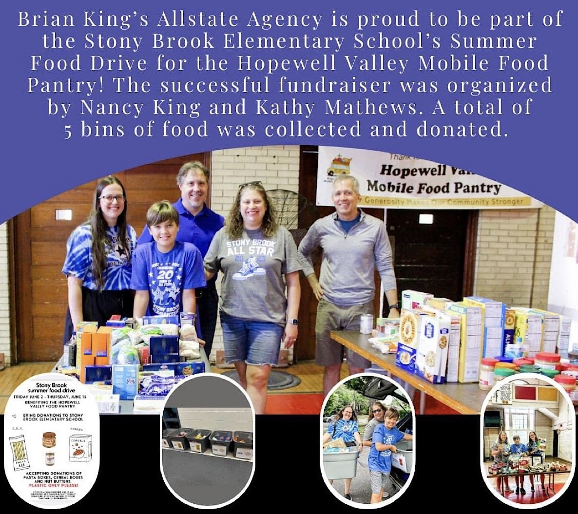 Hopewell Valley Mobile Food Pantry Food Drive