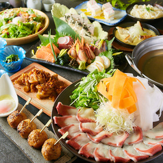 ~Premium~選べるメイン鍋料理付き豪華コース【3時間飲み放題付き豪華9品4480円】