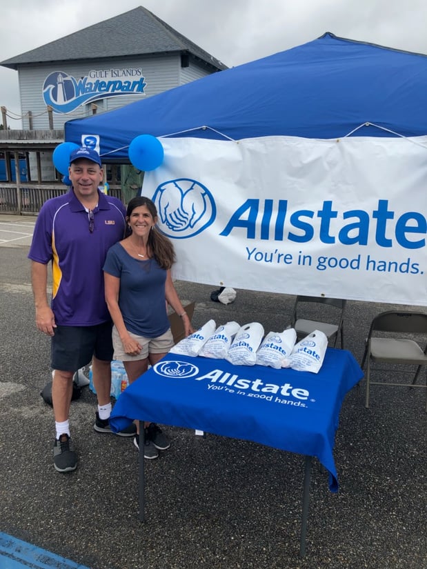 Out supporting the Bethesda community free health care clinic.