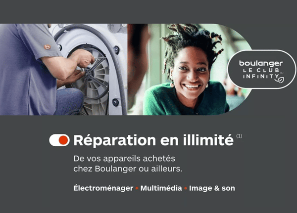 Le Club Infinity protège tous vos appareils : Electroménager, multimédia, image & son