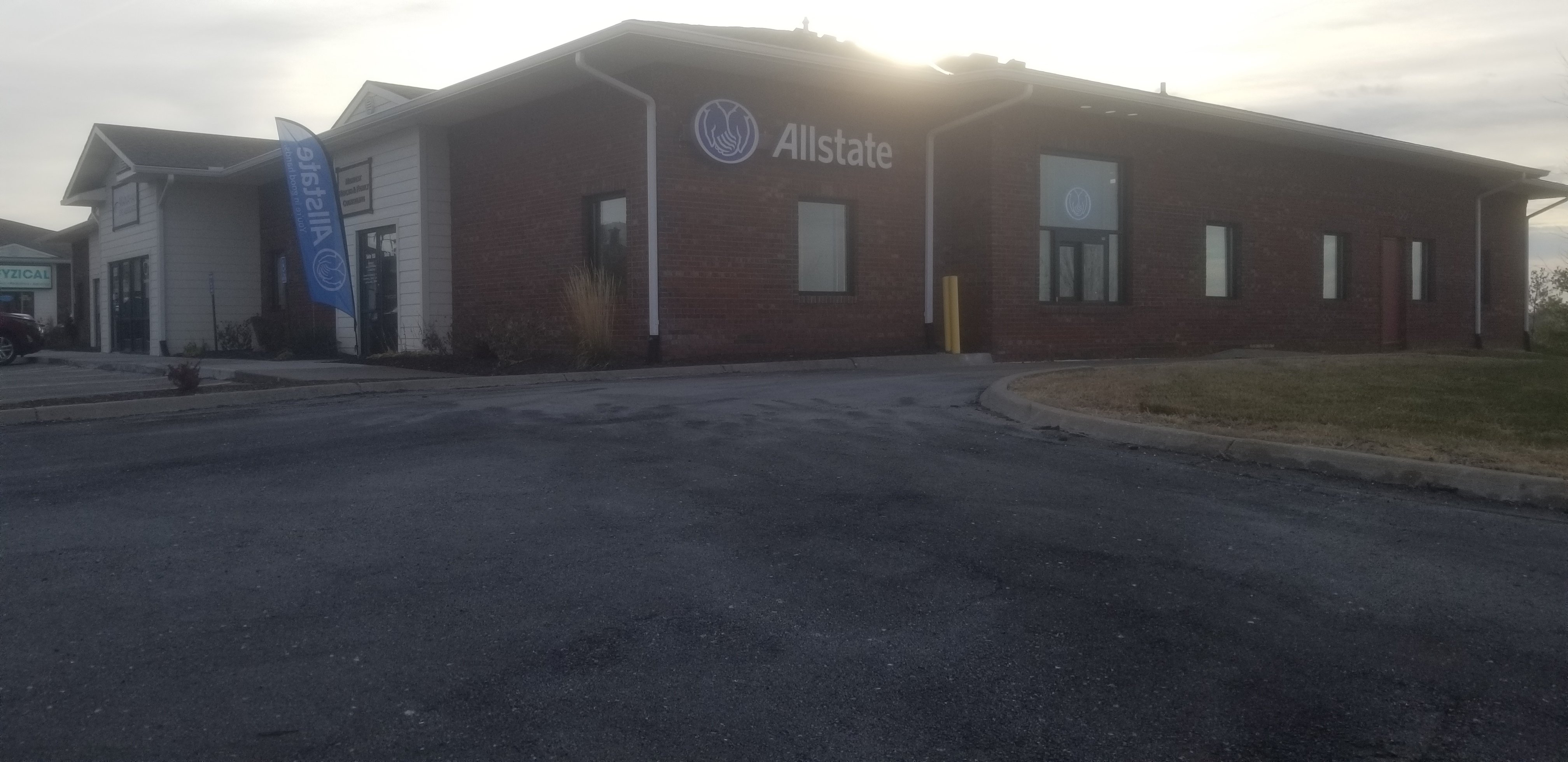 The outside of the building