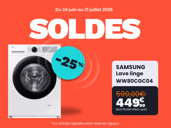 Lave linge hublot SAMSUNG WW80CGC04DAH