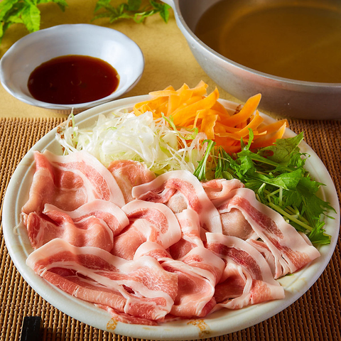 霧島豚のしゃぶしゃぶ
