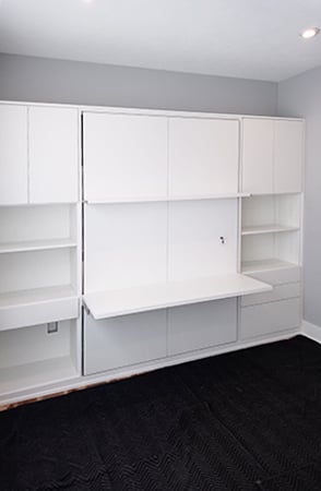 Modern work space Light home office desk