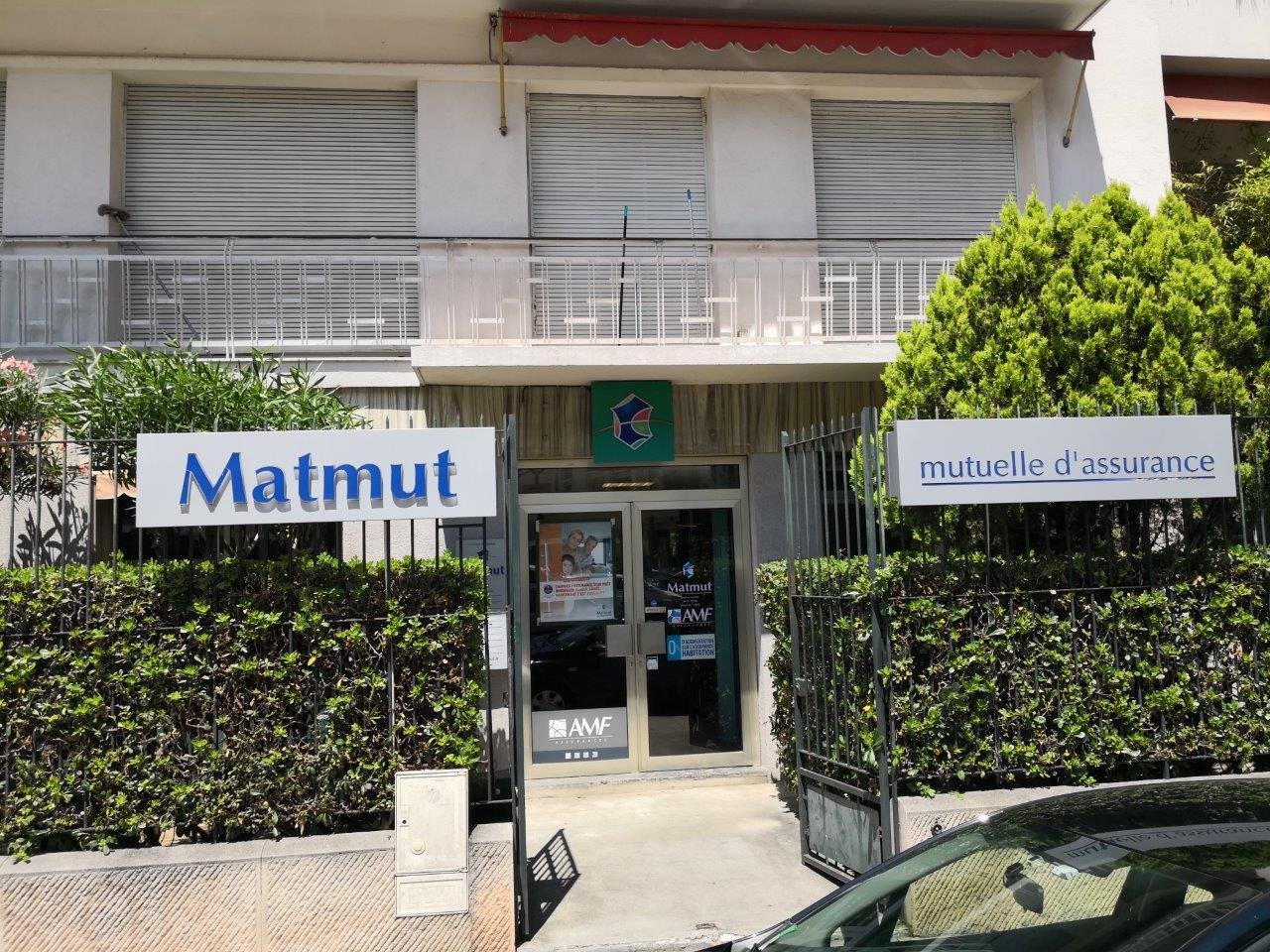Façade de l'agence au 4 Rue Caffarelli à Nice