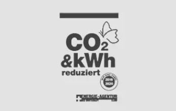 CO2 & kWh reduced Logo