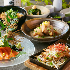 【日~木曜限定】■粋-Iki-■鶏天付き!お手軽な宴会コース【2時間飲み放題付き6品2980円】