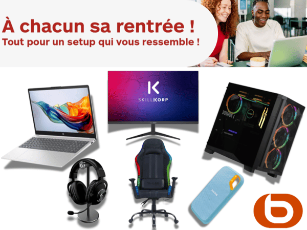 Pour la rentrée découvrez le set up qui vous ressemble dans votre Boulanger Paris Italie2