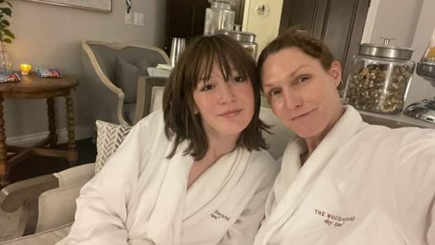 Mom and daughter spa day woodhouse spa holladay
