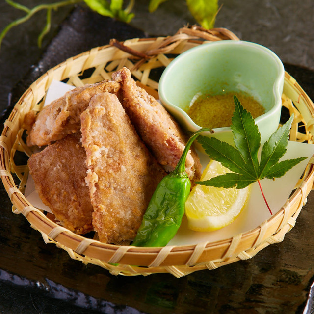 まぐろ竜田揚げ