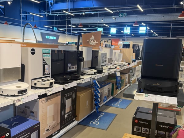 Rayon aspirateur robot Ecovacs iRobot Boulanger Toulouse Colomiers