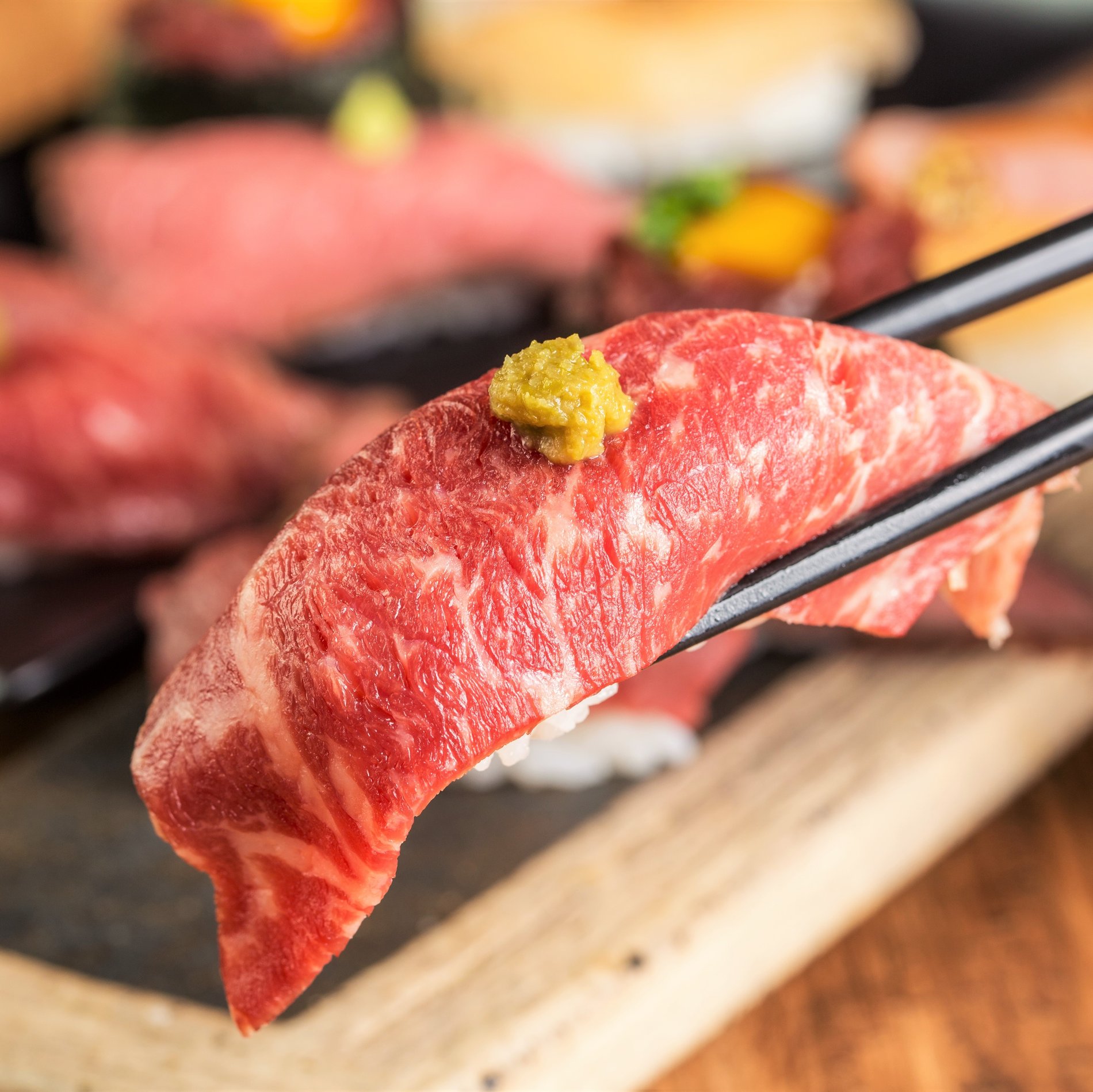 ■和牛肉寿司食べ放題コース■当店自慢の肉寿司を食べ放題で♪通常3,480円⇒2,480円/120分制