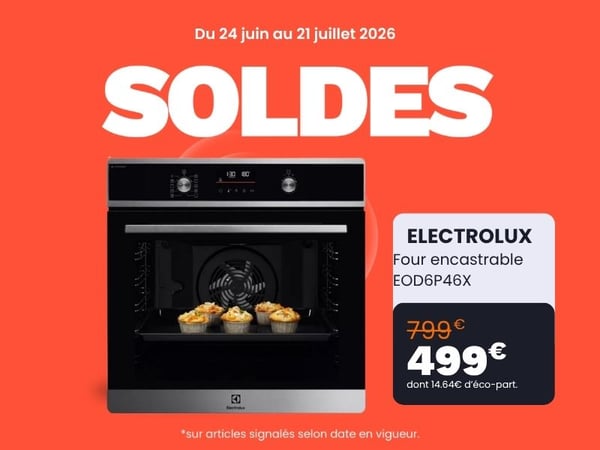 découvrez la Four encastrable ELECTROLUX EOD6P46X dans votre magasin Boulanger Merlimont Le Comptoir
