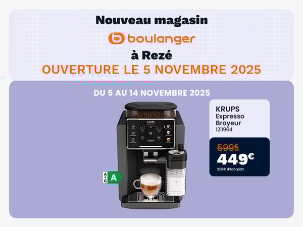 Expresso Broyeur KRUPS Sensation lait EA912HF1