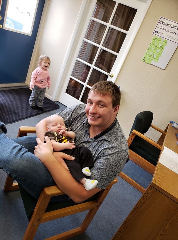 We had some special visitors stop by... we love when people stop by to say hi!