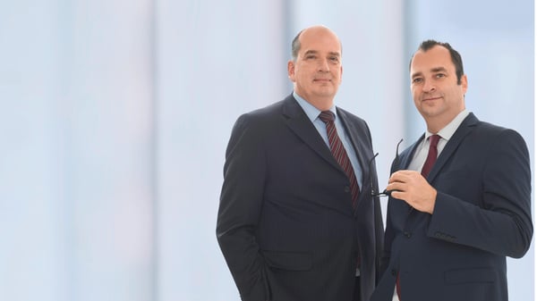 Frank Stahlberg (li.) und Ralf-Peter Prack (re.). Ihre Ansprechpartner für die Barmenia Versicherung in .