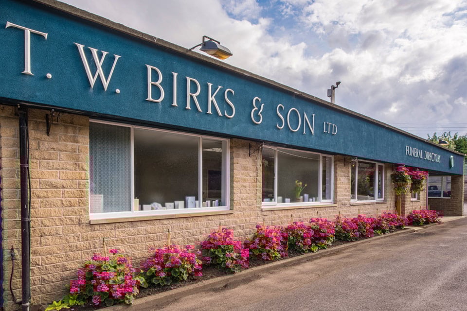 T W Birks & Son Funeral Directors in Woodhead Road, Huddersfield