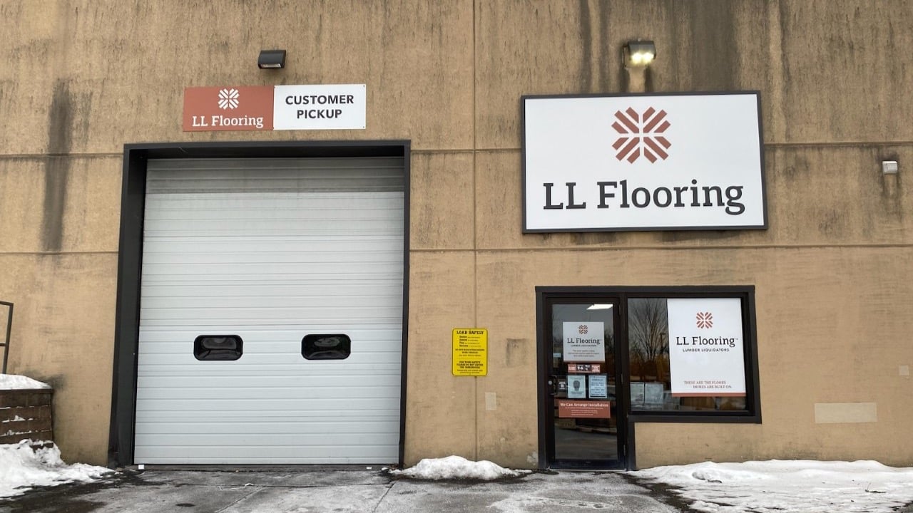 LL Flooring #1150 Williston | 329 Harvest Lane | Storefront
