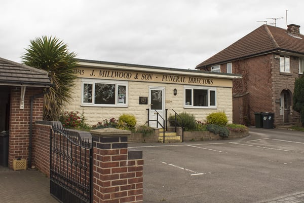 J Millwood & Son Funeral Directors in Doncaster Road, Mexborough
