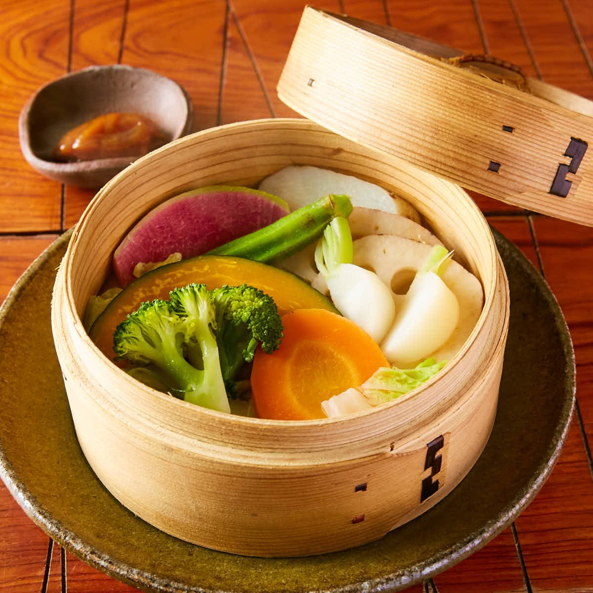 蒸し野菜盛り合わせ